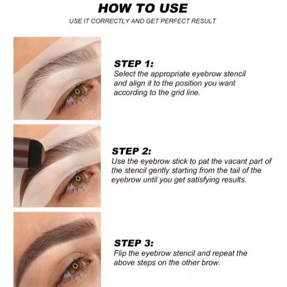 Eyebrow Powder Stamp - Picture 3 of 4